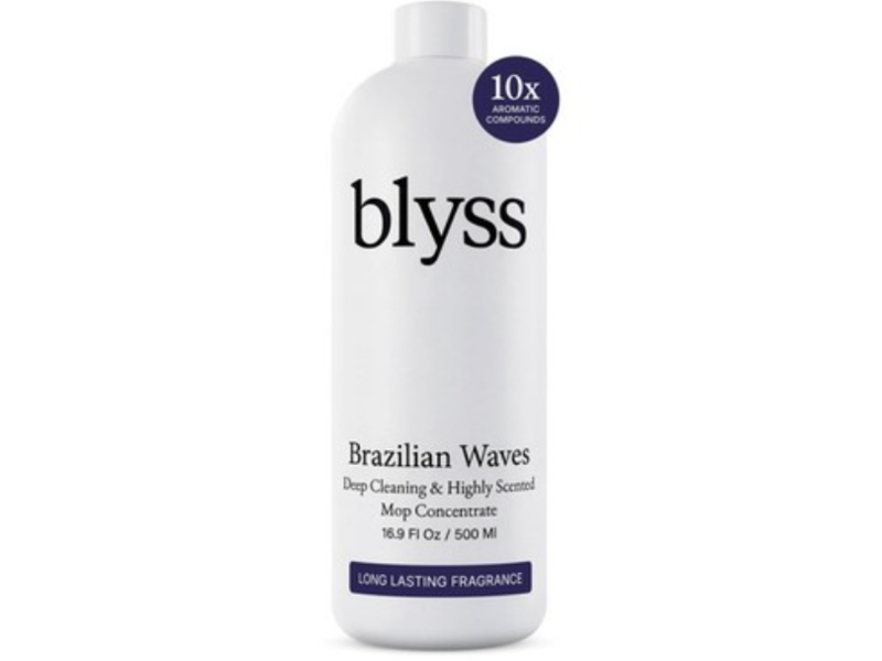 Blyss Brazilian Waves Mop Concentrate, Natural Scented, 16.9 fl oz/500 mL