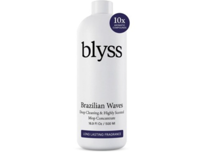 Blyss Brazilian Waves Mop Concentrate, Natural Scented, 16.9 fl oz/500 mL