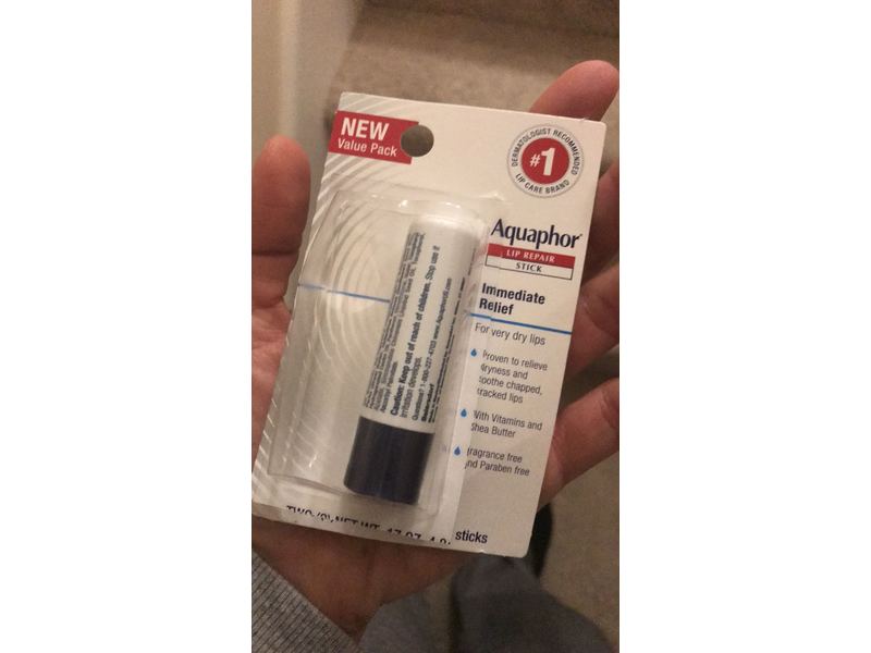 Aquaphor Lip Repair Stick Immediate Relief, .17 oz