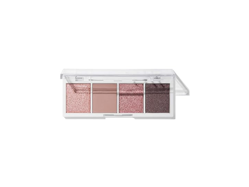 E.l.f. Cosmetics Bite Size Eyeshadow Palette, Rose Water, 0.12 oz/3.5 g