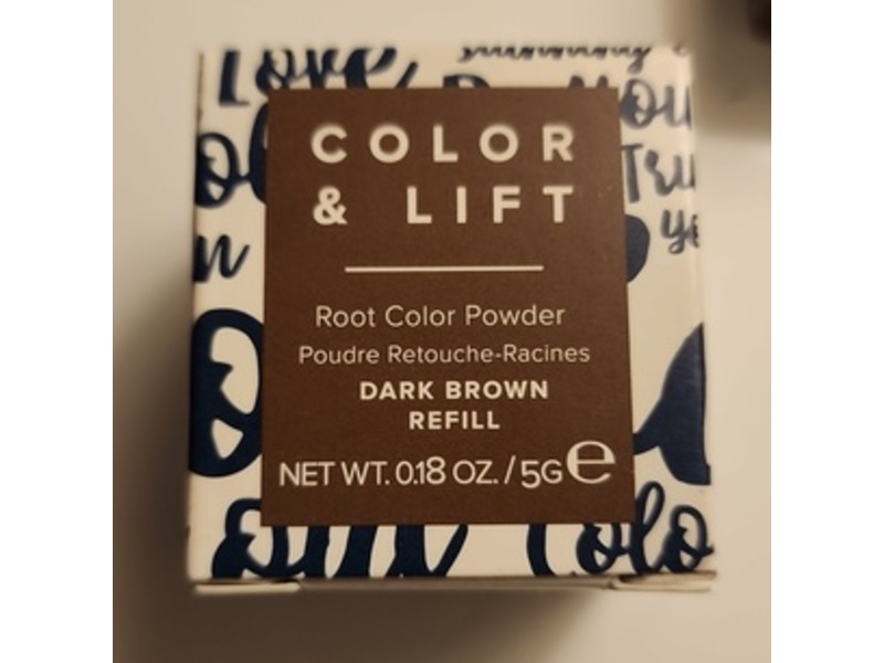 Color & Lift Root Color Powder, Dark Brown, 0.18 oz/5 g