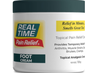 Real Time Pain Relief Topical Analgesic Foot Cream, 4.4 oz/125 g - thumbnail 1