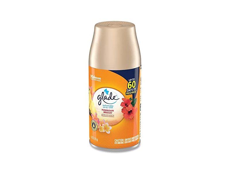 Glade Automatic Spray Refill, Hawaiian Breeze, 6.2-oz. 6 pack