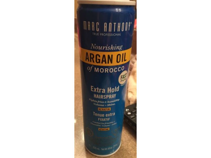 Marc Anthony Extra Hold Hairspary, Nourishing Argan Oil Of Morocco, 8.8 fl oz/300 mL