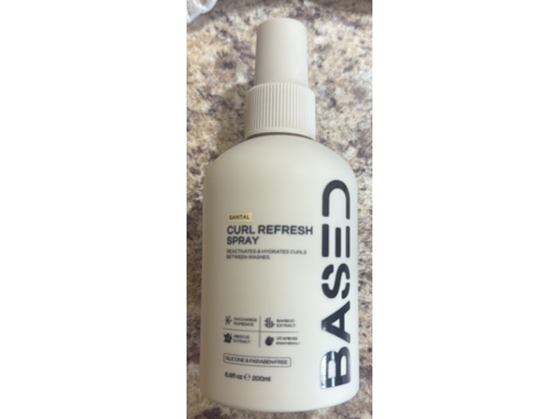 Based Curl Refresh Spray, 8.8 fl oz/200 mL