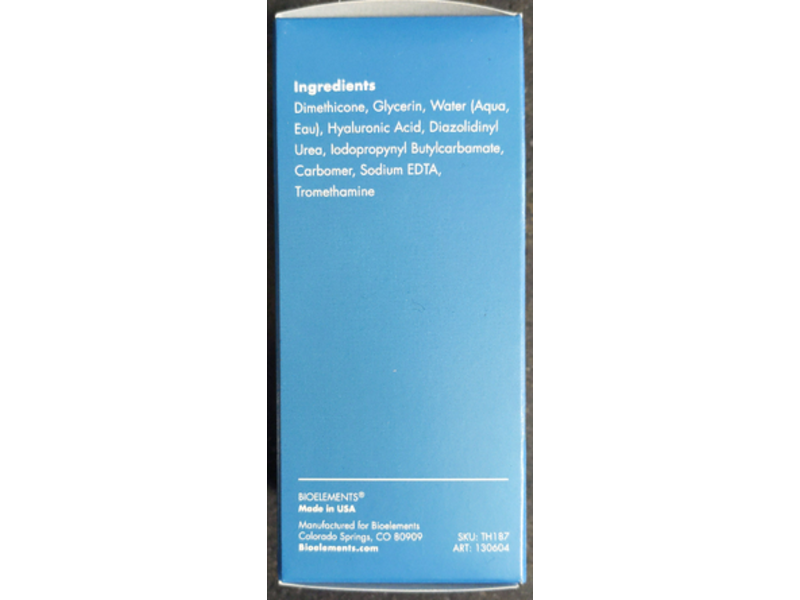 Bioelements Moisture X10 A Super-Hydrating Facial Serum, 1 fl oz/29 mL