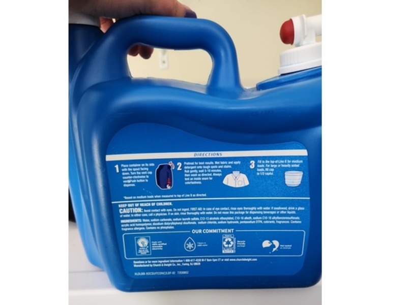 Xtra Plus Odor Blasters Laundry Detergent, Fresh Scent, 131 Loads, 203.1 fl oz/6 L