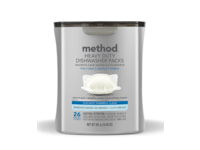 Method Heavy Duty Dishwasher Packs, Free & Clear, 16.96 oz/481 g, 26 Count - Image 2