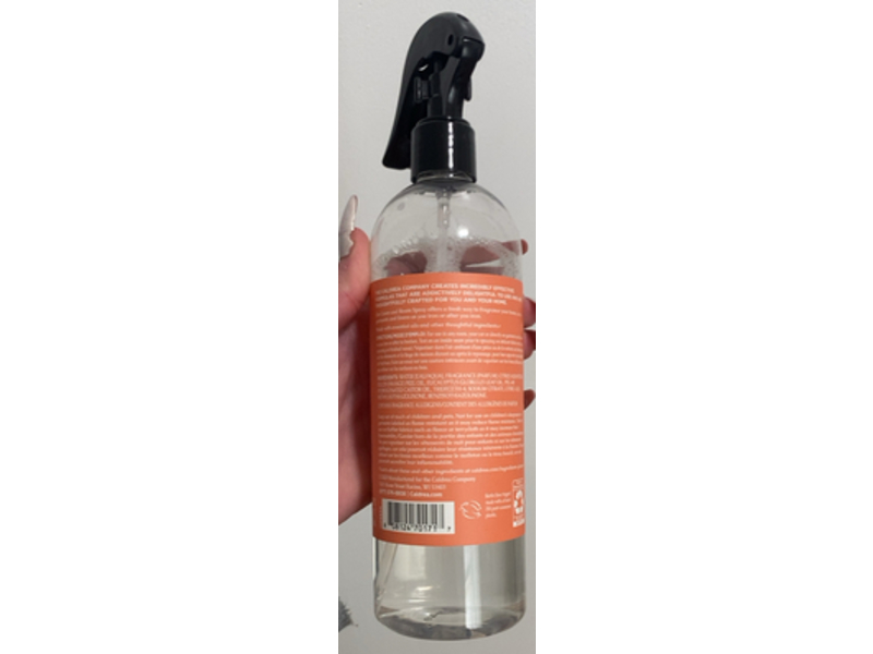 Caldrea Linen And Room Spray, Tangelo Palm Frond, 16 fl oz/473 mL