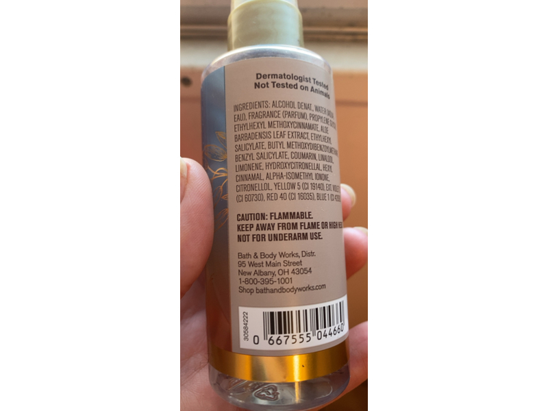 Bath & Body Works Fragrance Mist, Sunrise Woods, 3 fl oz/88 mL