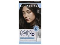 Clairol Nice'n Easy 10 Hair Color Kit, 4 Dark Brown, 1 Application - thumbnail 1