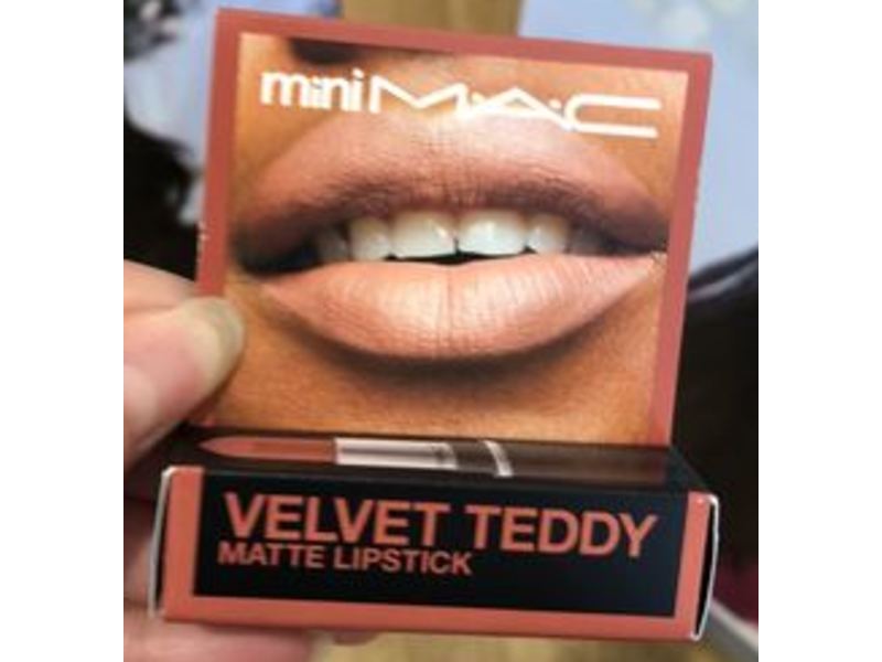 M.A.C Mini Matte Lipstick, Velvet Teddy, 06 oz/1.8 g