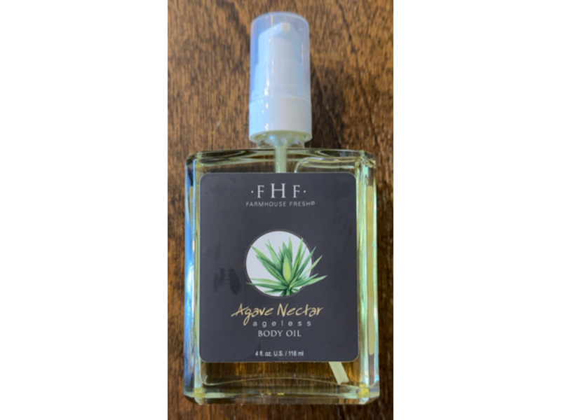 Farmhouse Fresh Ageless Body Oil, Agave Nectar, 4 fl oz/118 mL