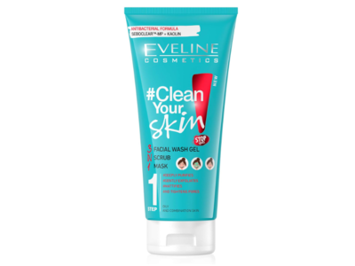 Eveline Cosmetics Clean Your Skin Face Wash Gel, 70 mL