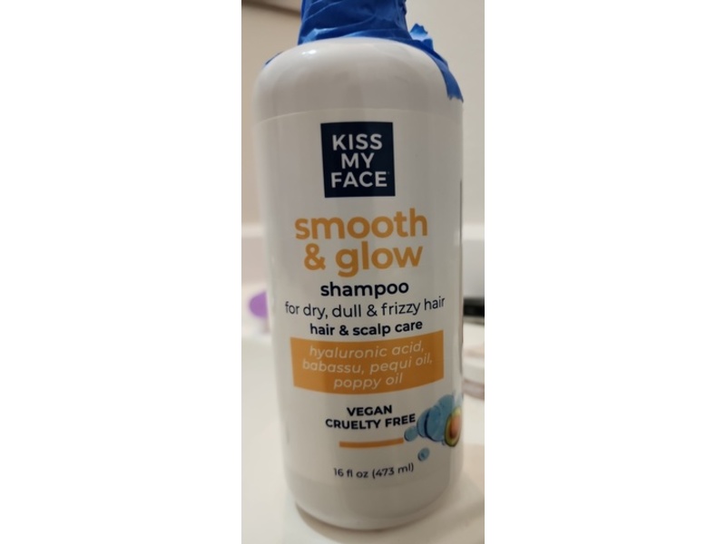 Kiss My Face Smooth & Glow Shampoo, 16 fl oz/473 mL