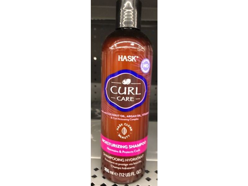 Hask Curl Care Moisturizing Shampoo, 12 fl oz/355 mL
