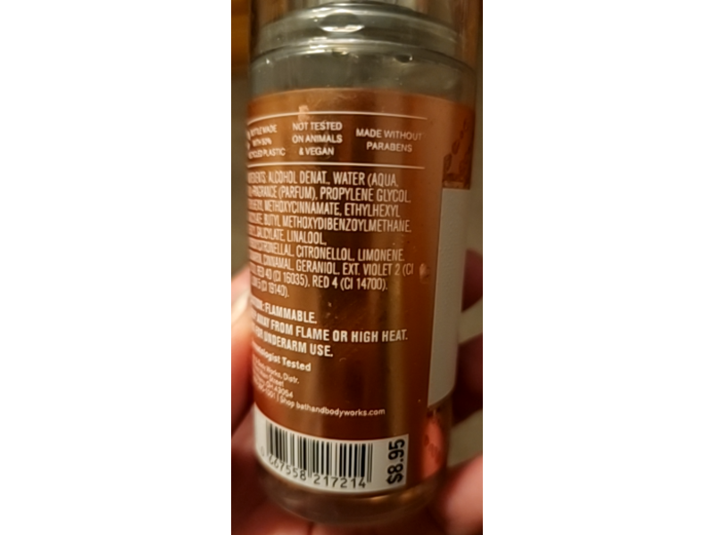 Bath & Body Works Pure Wonder Fine Fragrance Mist, 2.5 fl oz/75 mL