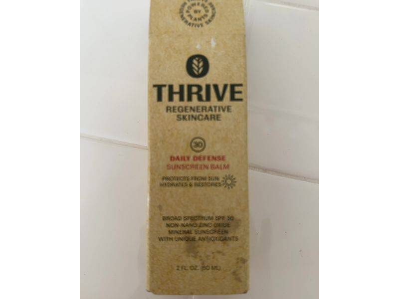Thrive Natural Moisturizing Mineral Face Sunscreen SPF 30, 2 fl oz