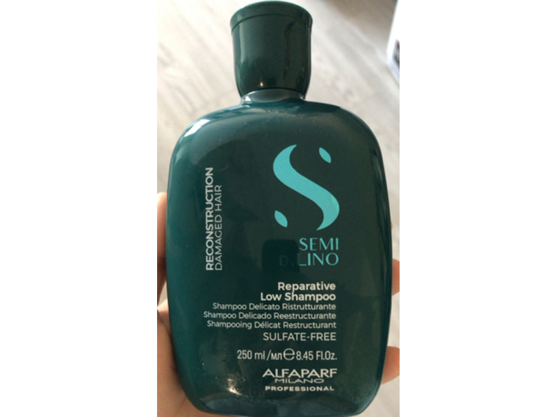 Alfaparf Milano Semi di Lino Reconstruction Reparative Low Shampoo, 8.45 fl oz/250 mL