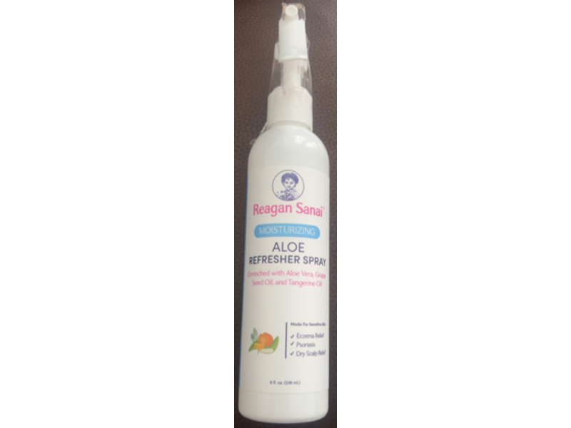 Reagan Sanai Moisturizing Refresher Spray, Aloe Vera, Grape Seed Oil & Tangerine Oil, 6 fl oz/236 mL