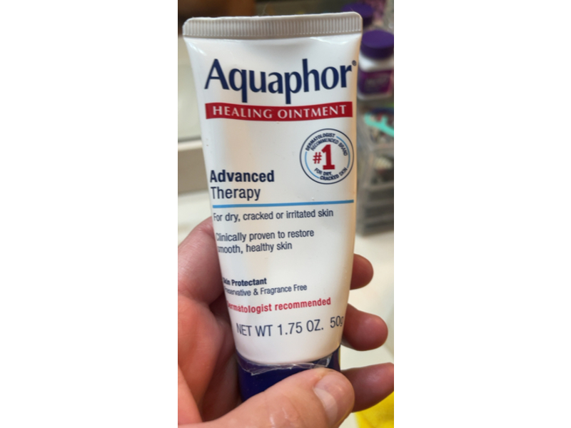 Aquaphor Advanced Therapy Healing Ointment, 1.75 oz/50 g, Pack Of 2