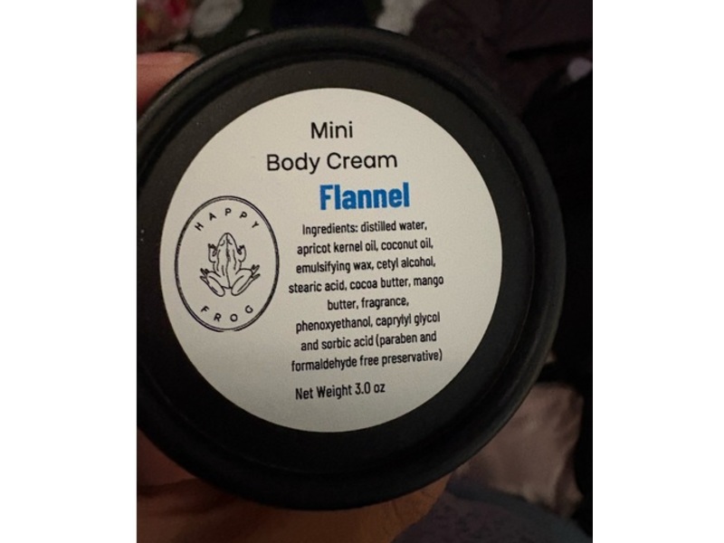 Happy Frog Mini Cream, Flannel, 3 oz