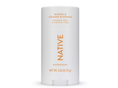 Native Deodorant, Mango & Orange Blossom, 2.65 oz/75 g