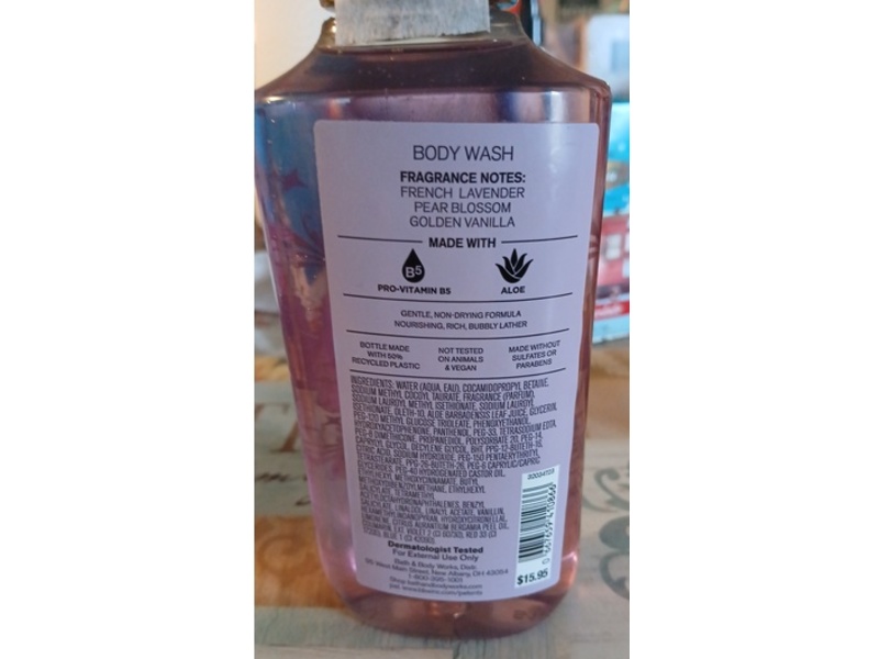 Bath & Body Works Body Wash, MoonLit Goddess, 10 fl oz/295 mL