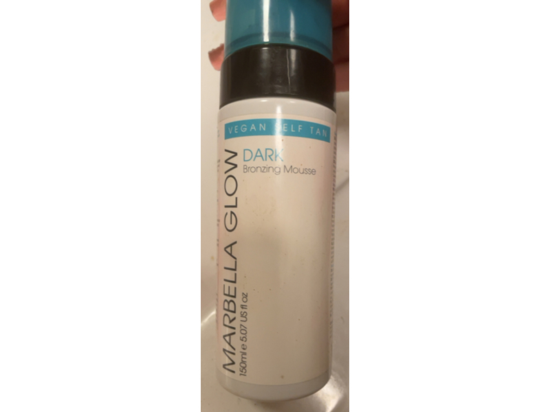 Marbella Glow Bronzing Mousse, Dark, 5.07 fl oz/150 mL