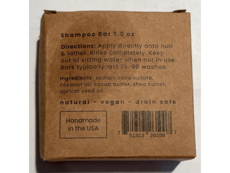 Humby Shampoo Bar, 3.0 oz
