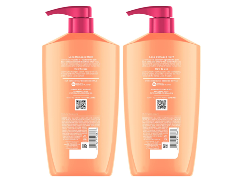 L'Oreal Paris Elvive Dream Lengths Split End Sealing Shampoo & Conditioner Set