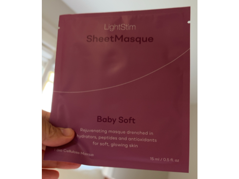 LightStim Baby Soft Sheet Masque, 0.5 fl oz/15 mL, Pack Of 6