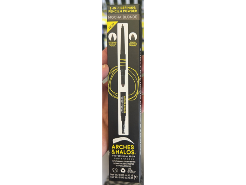 Arches & Halos 2-In-1 Defining Pencil & Powder, Mocha Blonde