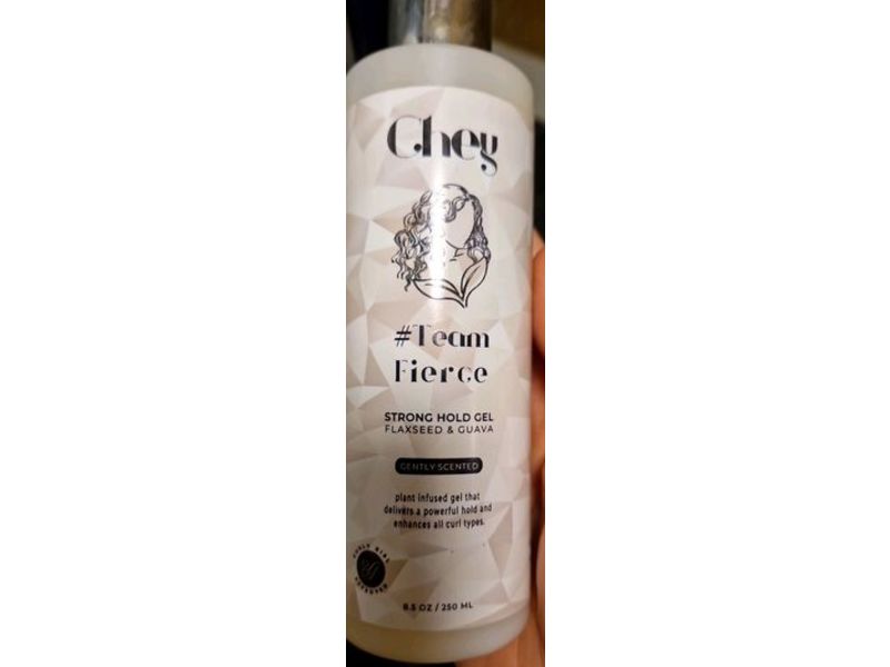 Chey Team Fierce Strong Hold Gel, Flaxseed And Guava, 8.5 fl oz/250 mL