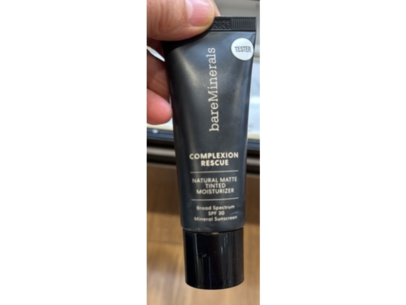 BareMinerals Complexion Rescue Natural Matte Tinted Moisturizer, Bamboo 5.5, SPF 30, 1.8 fl oz/35 mL