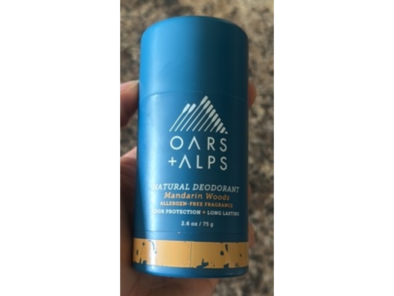Oars + Alps Deodorant, Mandarin Woods, 2.6 oz/75 g