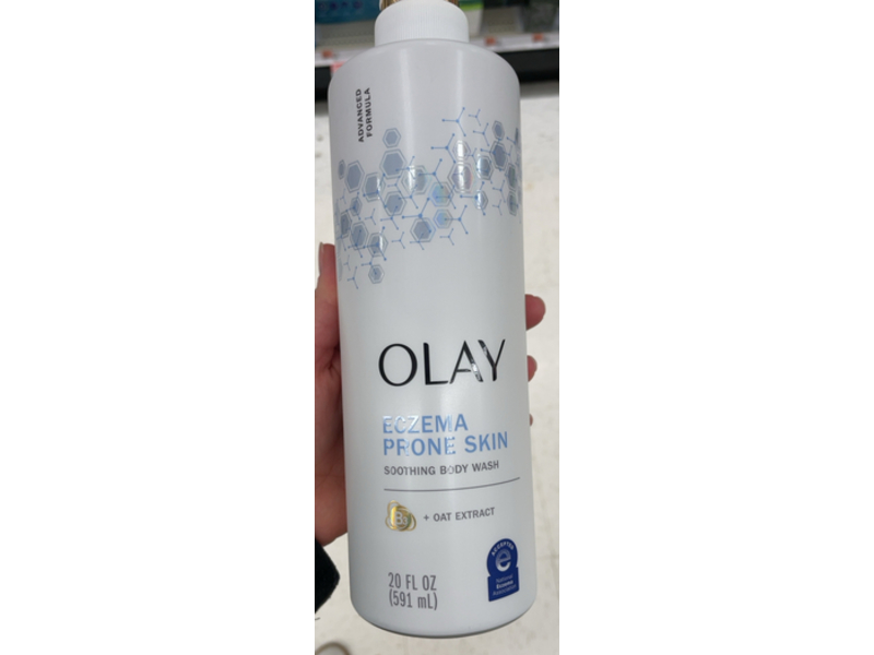 Olay Soothing Body Wash, B3 + Oat Extract, 20 fl oz/591 mL