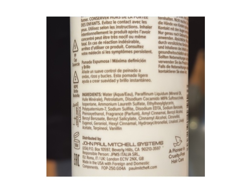 Paul Mitchell Curl Foaming Pomade, 8.5 fl oz/250 mL