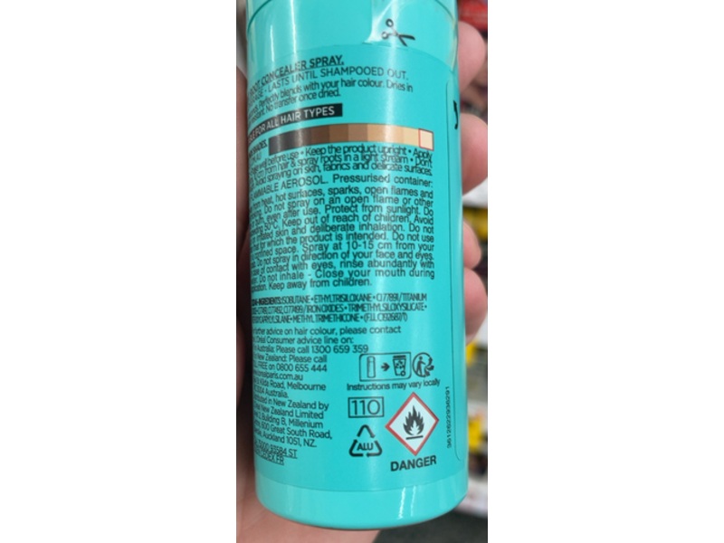 L'Oreal Paris Magic Retouch Instant Root Concealer Spray, 9 Light Blonde, 75 mL