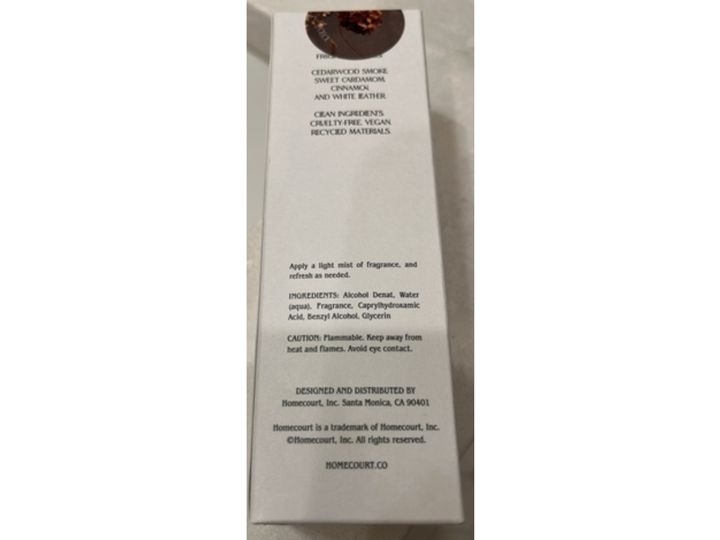 Homecourt Body Mist, Cece, 3.4 fl oz/100 mL