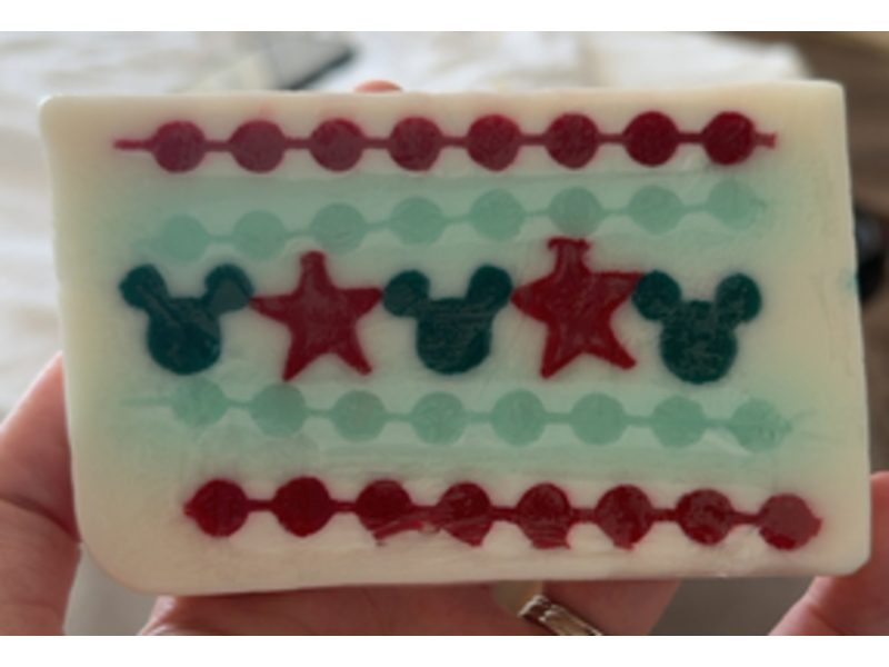 Basin Mickey Christmas Sweater Soap, Cranberry + Sugar & Vanilla