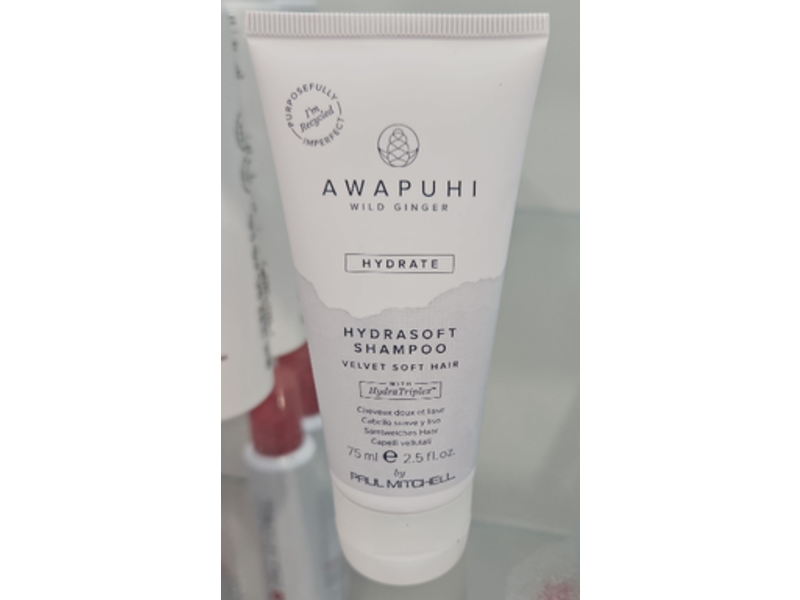 Awapuhi Wild Ginger HydraSoft Shampoo, 2.5 fl oz/75 mL