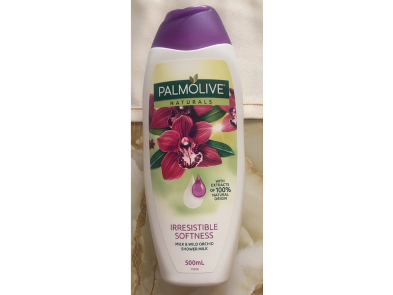 Palmolive Irresistible Softness Shower Milk, Milk & Wild Orchid, 500 mL