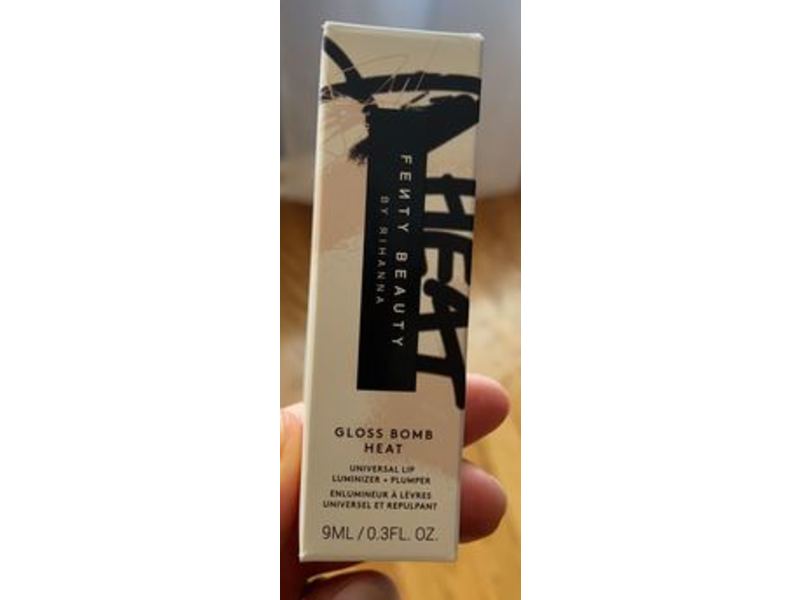 Fenty Beauty Gloss Bomb Heat Universal Lip Luminizer + Plumper, 05 Lemon Lava, 0.3 fl oz/9 mL
