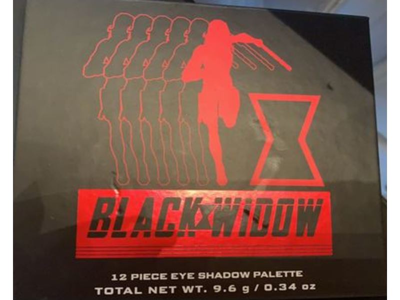 Ulta Beauty Black Widow 12 Piece Eye Shadow Palette, 0.34 oz/9.6 g
