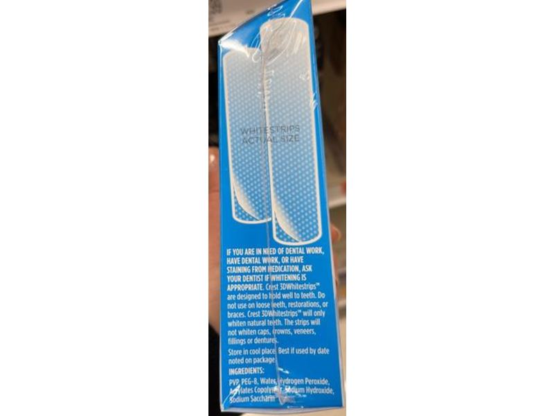 Crest 3d vivid white Strips 7 Levels Whiter, 24 Count