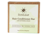 SunLeaf Hair Conditioner Bar, Softening Argan, 2.8 oz/80 g - Image 2