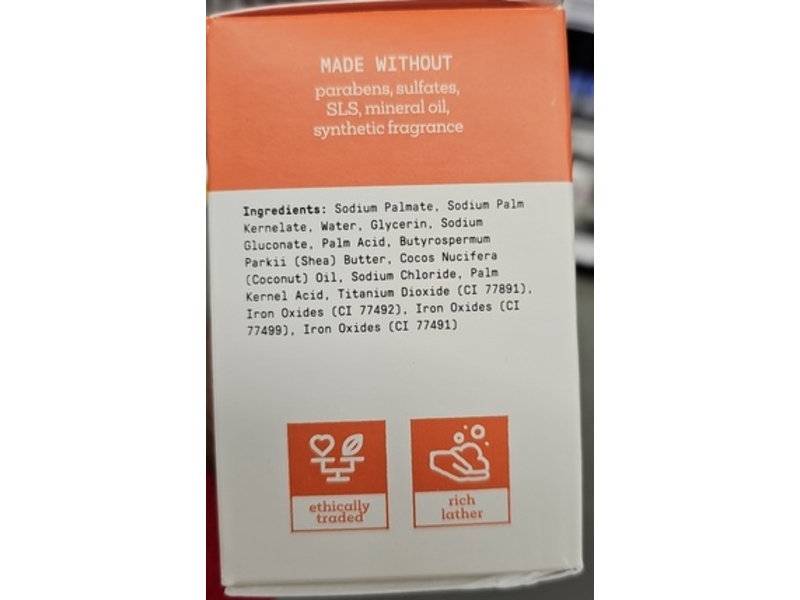 Alaffia Ultra Hydrating Triple Milled Bar Soap, Fragrance-Free, Shea Butter + Cocont Oil, 5 oz/142 g, Pack Of 4