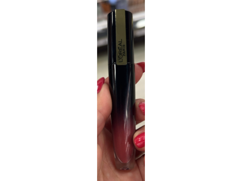 L'Oreal Paris Brilliant Signature Shiny Lip Stain Lipstick , Be Fiery, 0.21 fl oz/6.4 mL