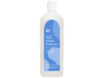 Walgreens Nail Polish Remover, 16 fl oz/473 mL